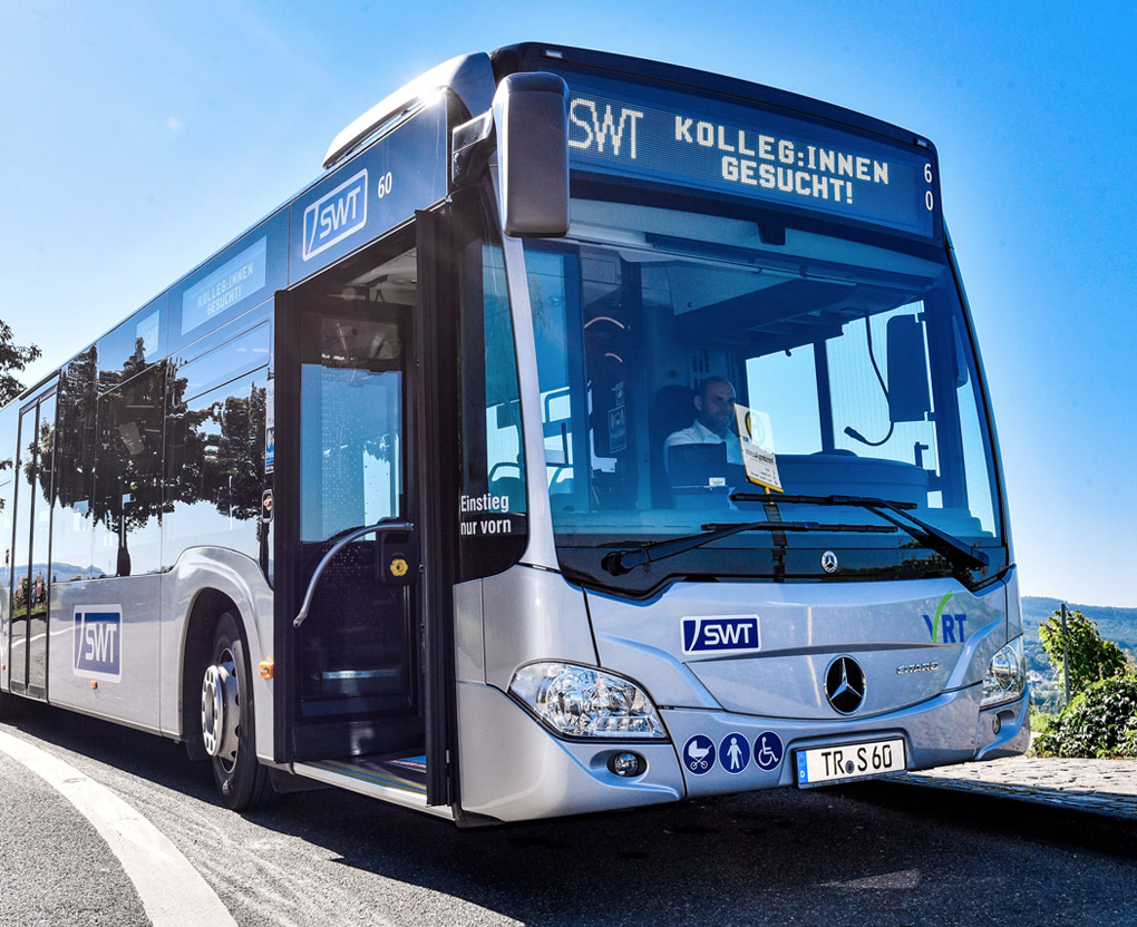 Linienbus der Stadtwerke Trier