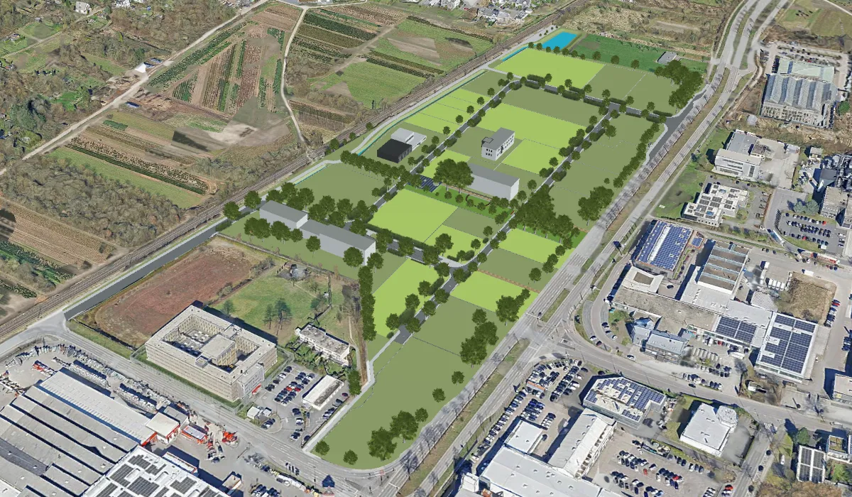 Fotorealistisches 3D-Stadtmodell mit dem parQ54 – zum Geoportal Trier